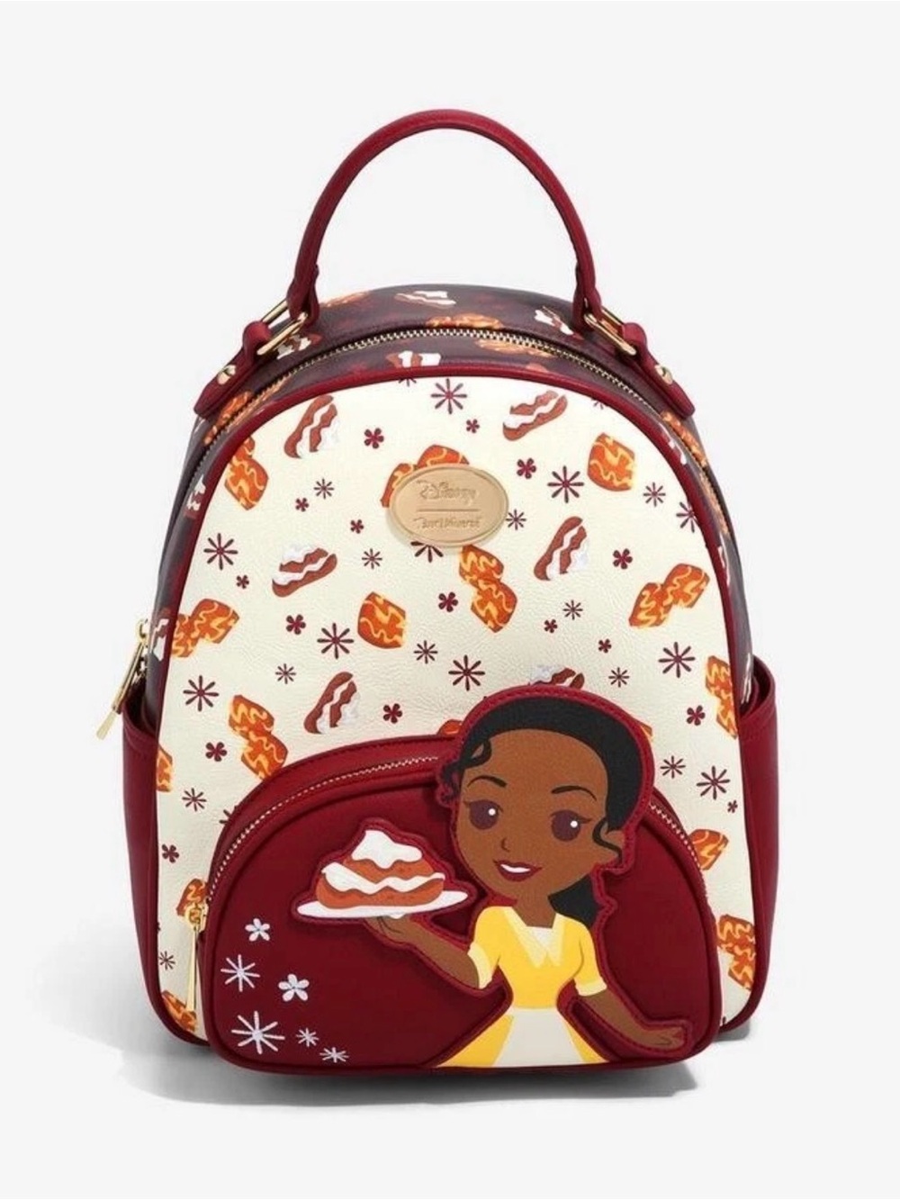 Disney The Princess and the Frog Tiana & Beignets Mini Backpack, & Tiana figpin